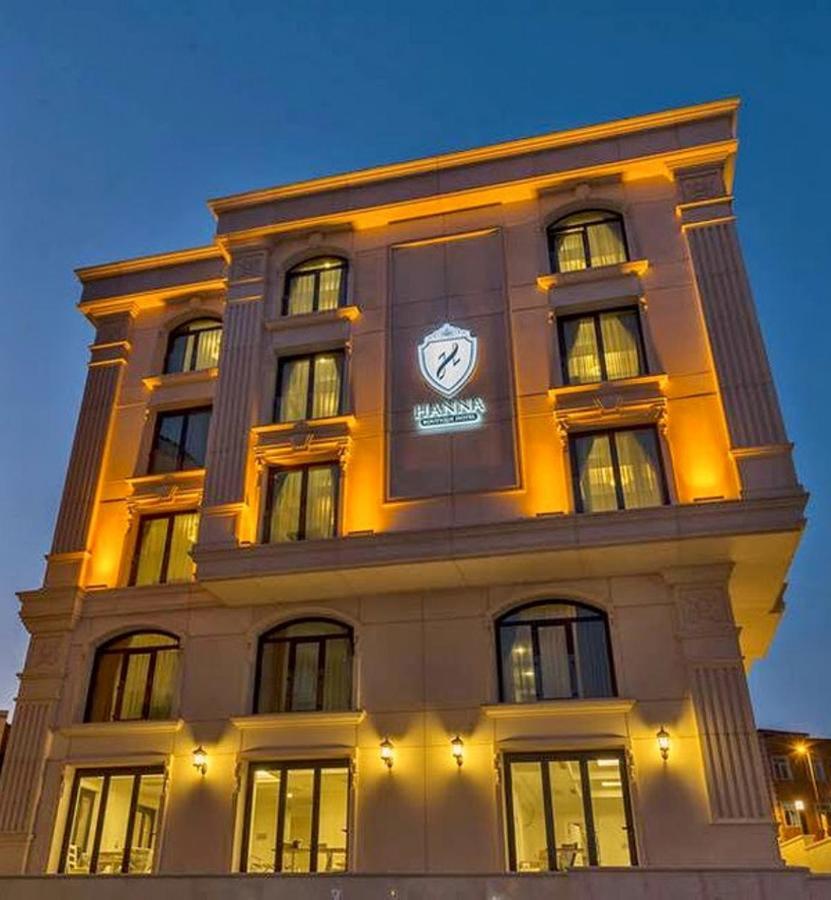 Hanna Hotel Istanbul Exterior photo